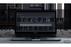 比特派去中心平台 将游戏代币、酬酢代币等放在另一个组中
