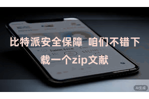 比特派安全保障 咱们不错下载一个zip文献